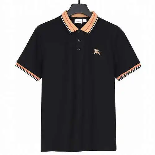 BBR Burberry 24ss new classic embroidered war horse series men's POLO shirt