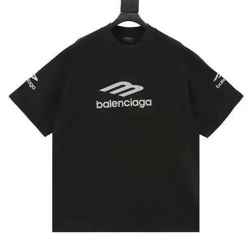 BLCG 24ss new ski series 3M reflective printed short-sleeved T-shirt