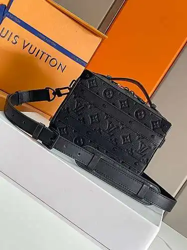 Bolso Bolso de hombre LL Bolso bandolera LL Hecho de cuero original superior importado Versión de ré
