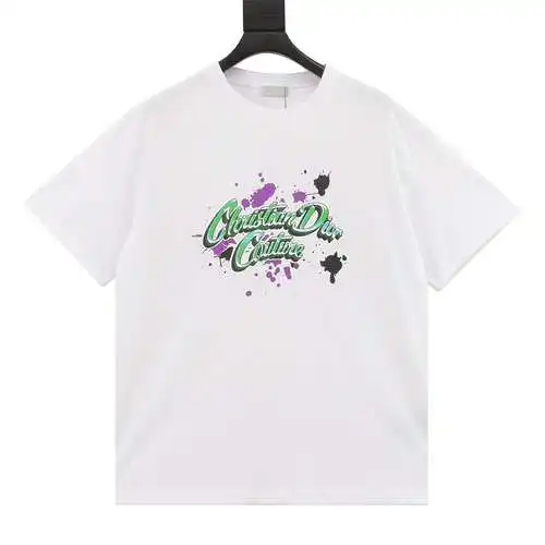 CD splash logo printed short sleeves