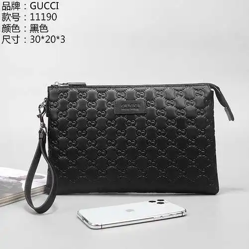 Bolso de mano Bolso de hombre GG Bolso bandolera GG Hecho de piel de vaca original importada Calidad