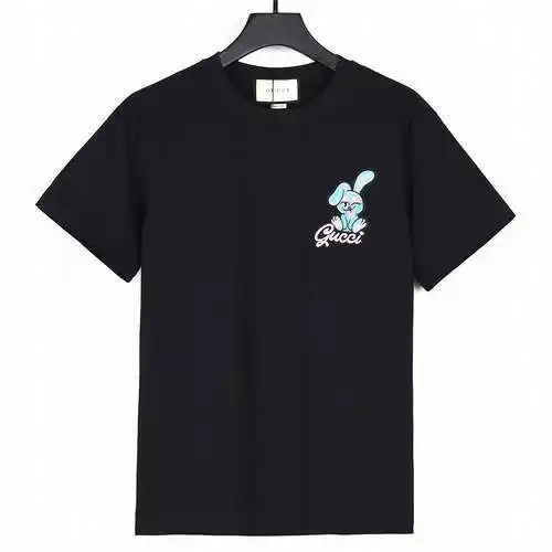 GC/Gucci 24ss spring and summer Get lt capsule series illustrator joint model embroidered short slee