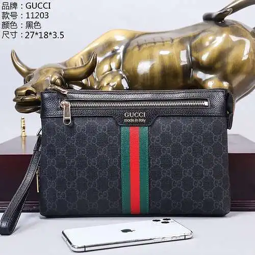 Bolso de mano Bolso de hombre GG Bolso bandolera GG Hecho de piel de vaca original importada Calidad