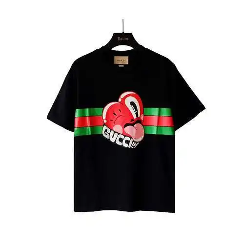 GC/Gucci capsule series love printed short-sleeved T-shirt