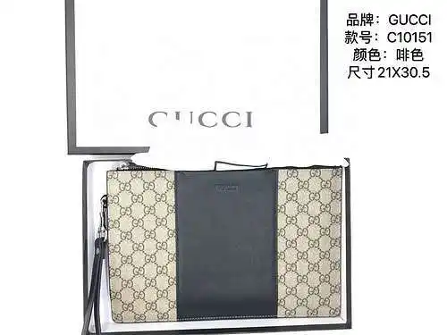 Bolso de mano GG bolso de hombre bolso bandolera GG Hecho de piel de vacuno original importada, alta