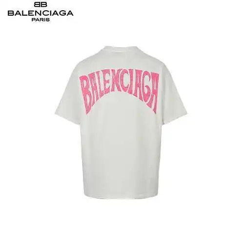 BLCG/Balenciaga back graffiti short sleeves