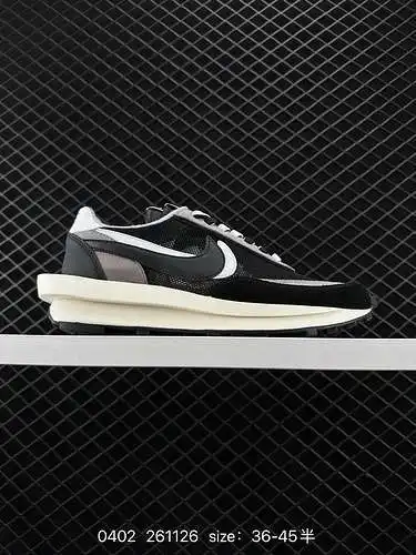 3 Nike/NIKE Nike zapatillas para correr con doble gancho Swoosh, calzado deportivo de suela gruesa q