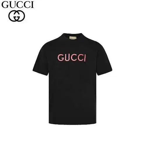 GC/Gucci 24S embroidered LOGO short sleeves