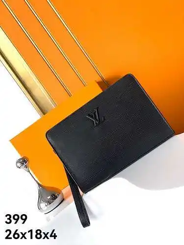 Bolso clutch, bolso de hombre LL, bolso bandolera LL, elaborado en piel vacuno original importada, a