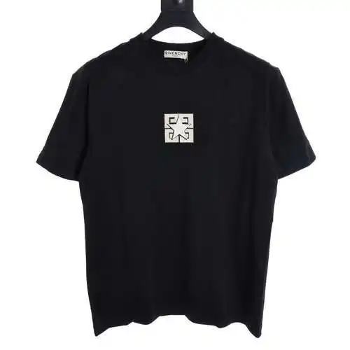 GVC 4G star three-dimensional toothbrush embroidered short-sleeved T-shirt