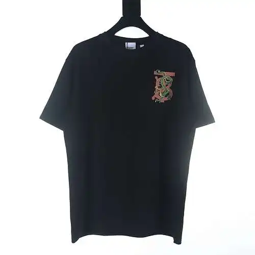 Burberry BBR Year of the Dragon Limited Qinglong BT printed short-sleeved T-shirt