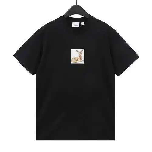BBR short-sleeved T-shirt with lettering print on the back