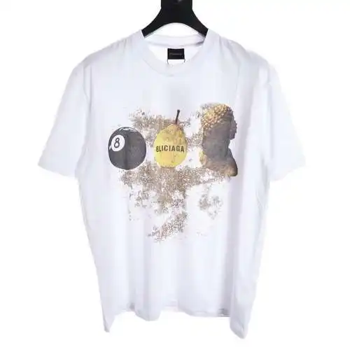 BLCG custard apple fruit print short-sleeved T-shirt