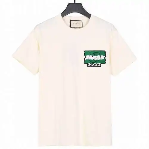 GC Gucci 24ss capsule collection towel embroidered short-sleeved T-shirt