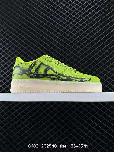 2 Nike Air Force Low Air Force 1 zapatillas deportivas informales, versátiles y de caña baja. La com
