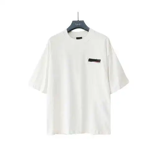 Balenciaga BLCG Coke embroidered tape short sleeves