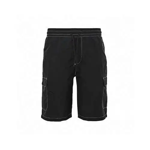 PRD/Prada 24ss topstitched triangle logo nylon shorts