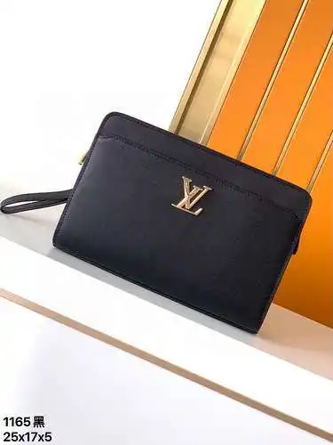 Bolso clutch, bolso de hombre LL, bolso bandolera LL, elaborado en piel vacuno original importada, a