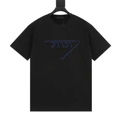 Prada PRD three-dimensional embossed embossed short-sleeved shirt