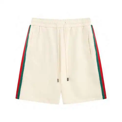 Gucci/GC new summer style red and green striped webbing on the side and double G interlocking terry 