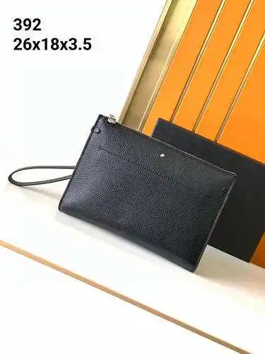 Bolso clutch Wan@Long bolso de hombre Wan@Long bolso bandolera Hecho en piel de vacuno original impo