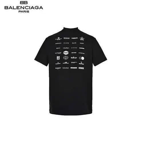BLCG/Balenciaga full LOGO short sleeves