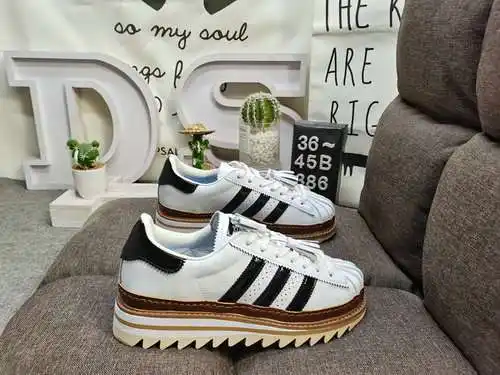 ¡Estándar genuino a nivel de empresa 386D con medio tamaño! CLOT x Adidas originals El nuevo diseño 