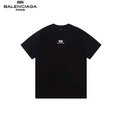 BLCG/Balenciaga patchwork jersey short sleeves