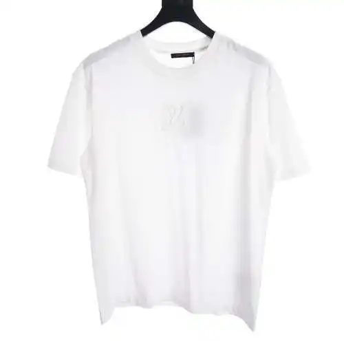 LD three-dimensional embossed logo short sleeves
