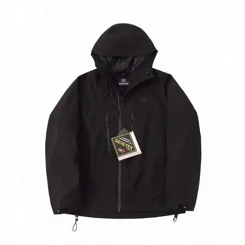 KO*LON SPORT—Kolon fully rubberized hooded jacket