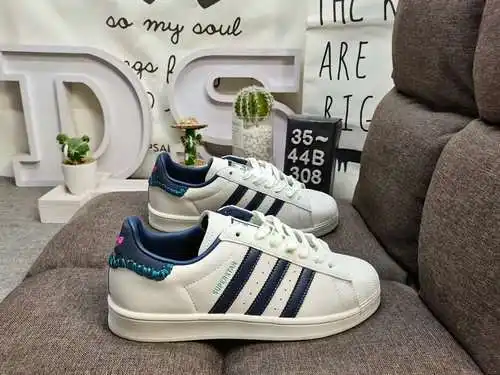 308DAdidas clover Originals Superstar shell toe zapatillas deportivas clásicas informales para todo 