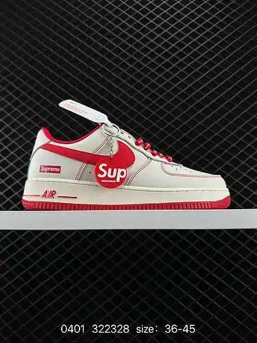 4 Nike Air Force Low Air Force 1 zapatillas deportivas informales, versátiles y de caña baja. La com