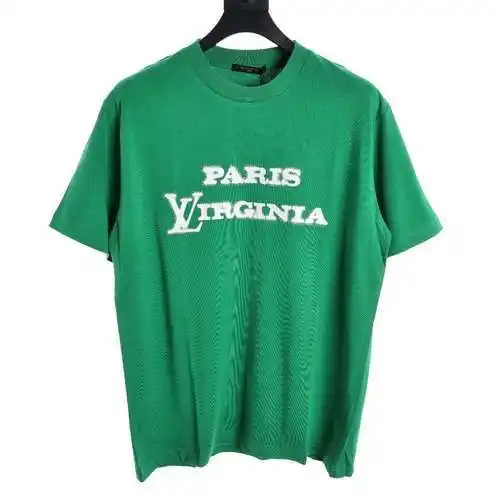 LV scattered logo letter print short-sleeved T-shirt
