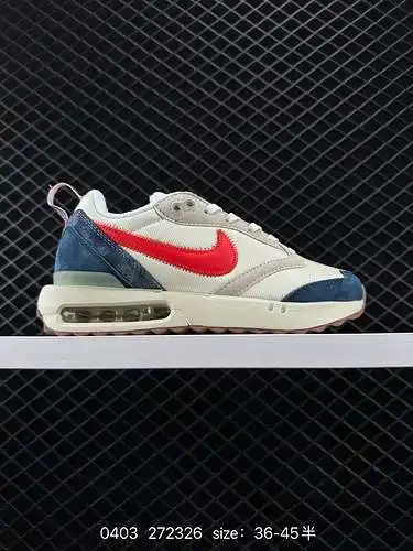 La serie 3 NK Air Max Dawn de zapatos deportivos informales, versátiles y con colchón de aire de cañ