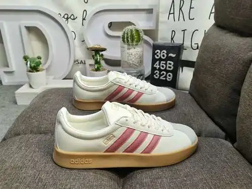 329D Adidas VL Court 2.0 NEO series zapatillas casual transpirables, cómodas y ligeras