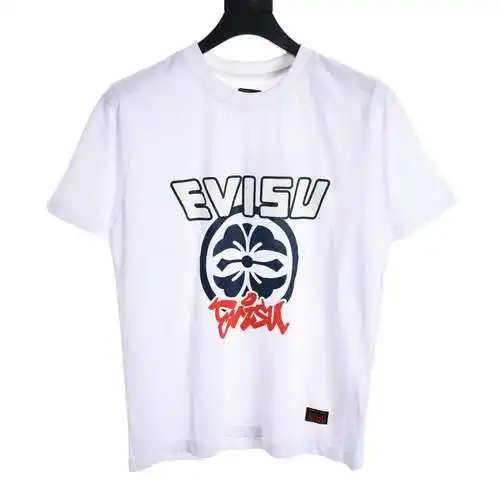 EV*ISU Japanese style Baijia pattern flower print T-shirt
