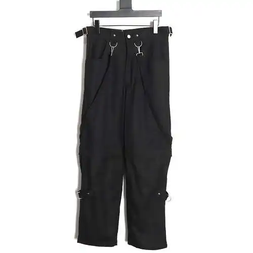 GVC Givenchy 24SS two-in-one detachable suspender trousers