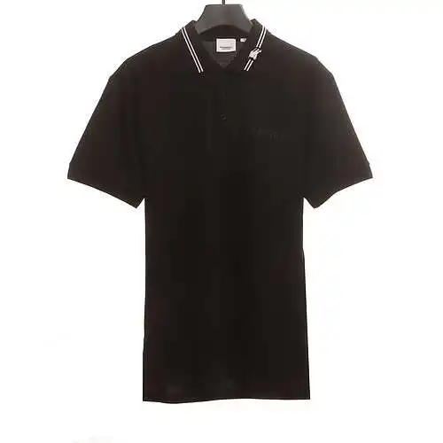 BBR Burberry collar small label war horse POLO black