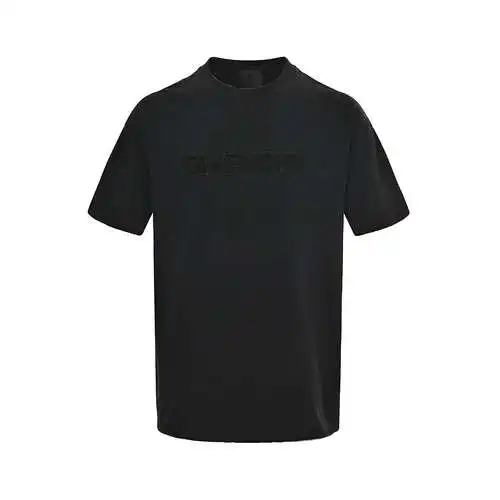 GVC/Givenchy 24ss towel embroidered letter embroidered short sleeves