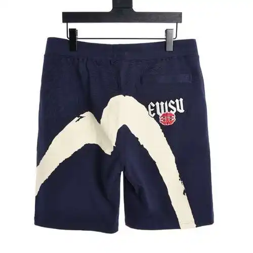 EV*ISU Brush Big M Family Flower Shorts