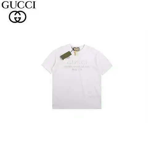 GC/Gucci 24S embroidered LOGO short sleeves