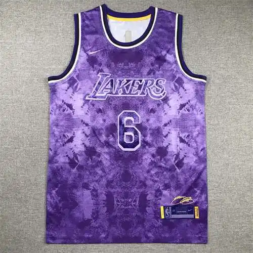 Edición MVP de la temporada 23 Lakers No. 6 James Purple