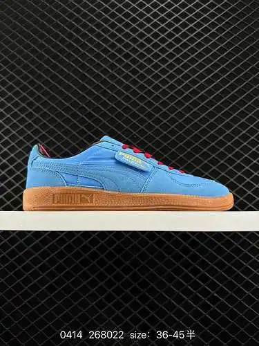 Artículo retro Puma Palermo OG Zapatillas de entrenamiento morales de corte bajo, antideslizantes y 