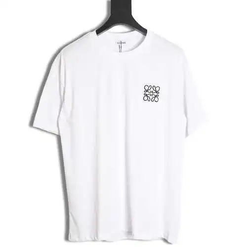 LE Loewe 24SS small embroidered logo short-sleeved T-shirt
