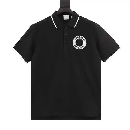 BBR 23SS towel embroidered hoop short-sleeved polo shirt