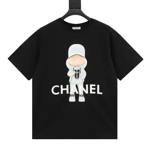CHA*NEL / Chanel doll print LOGO short-sleeved T-shirt