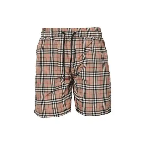 BBR/Burberry classic plaid beach shorts