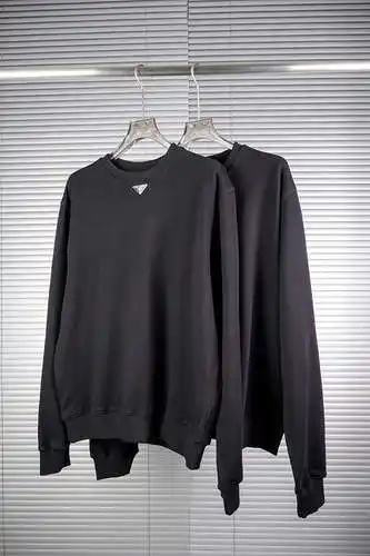 Prada triangle sweatshirt,