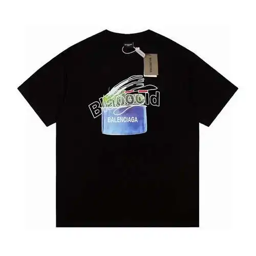 BLCG/Balenciaga 24ss limited edition can LOGO short-sleeved T-shirt