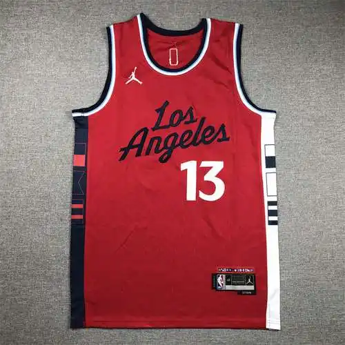 Temporada 24 Edición Bonus Clippers No. 13 Paul George Red